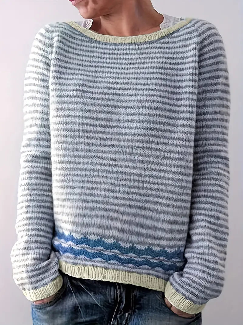 Lune London | Striped sweater for women