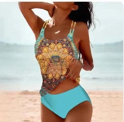 Lune London | Stylish Printed Tankini Swimsuit