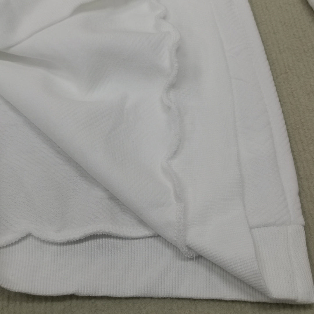 Amarae | Plain white long sleeve sweatshirt