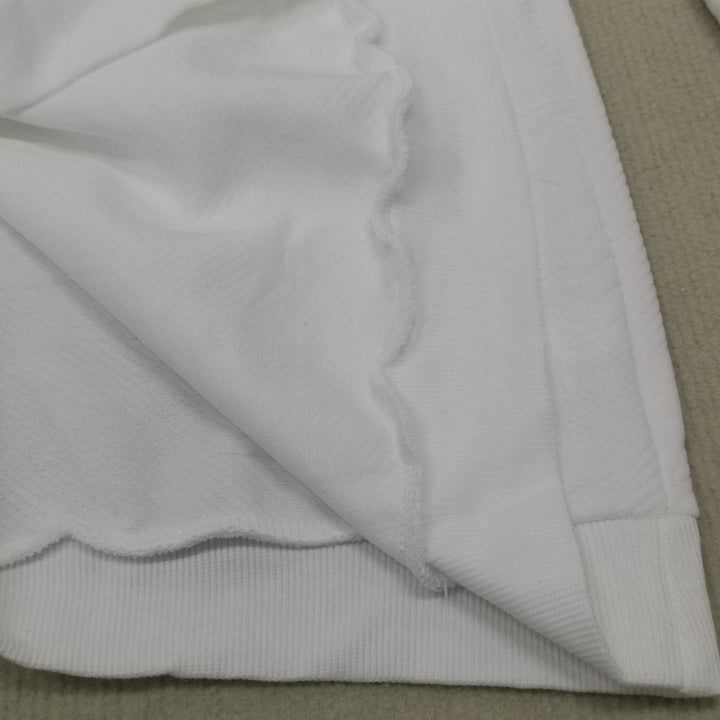 Amarae | Plain white long sleeve sweatshirt