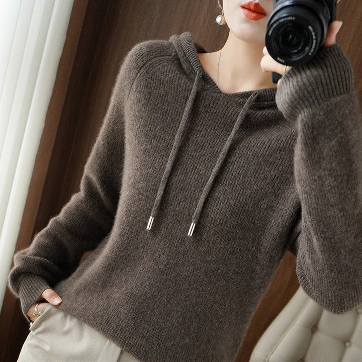 Amarae | Hoodie sweater Soft knit Casual fit