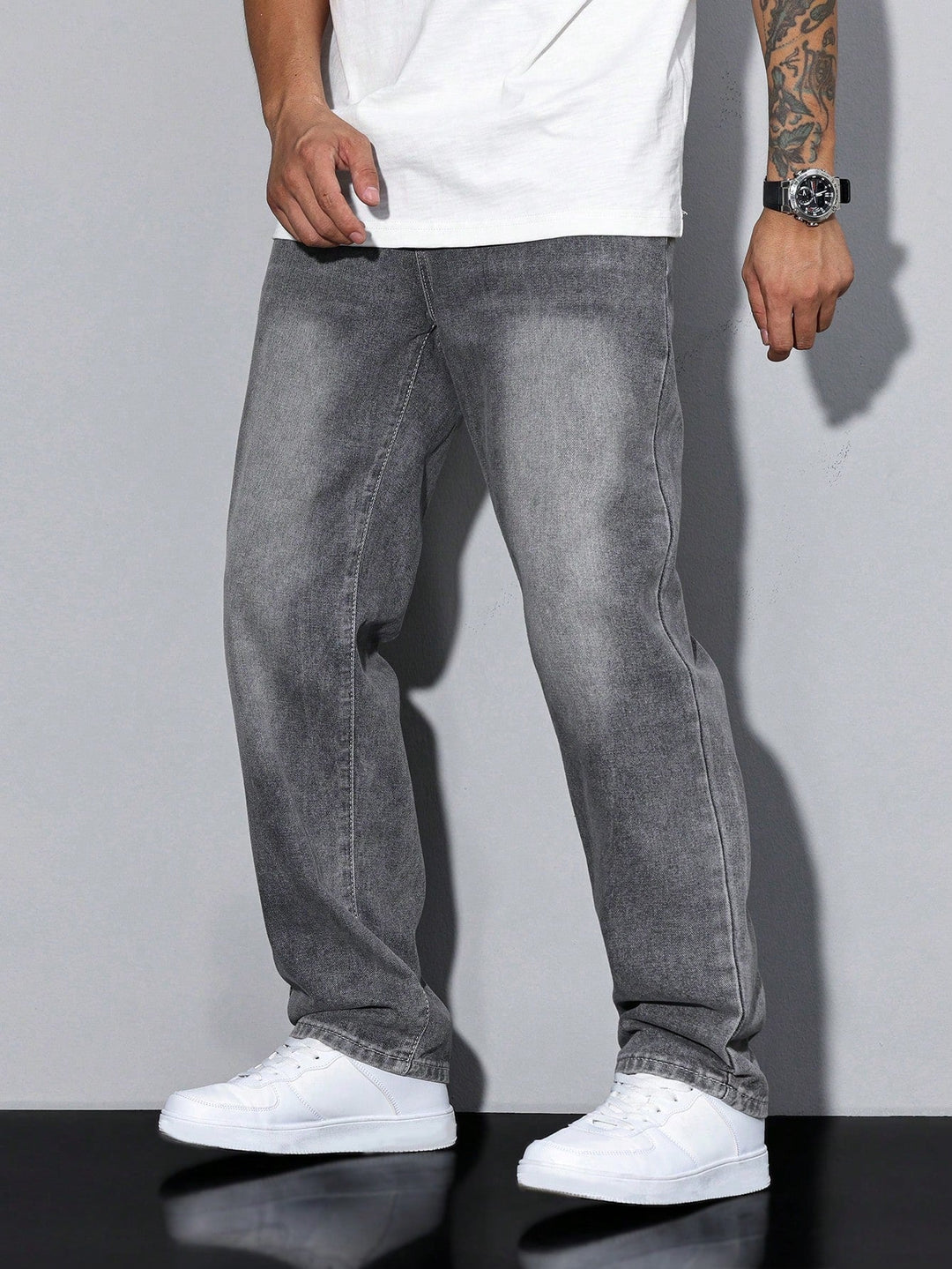 Lune London | Men's jeans Daan in a single color - Versatile casual for all occasions