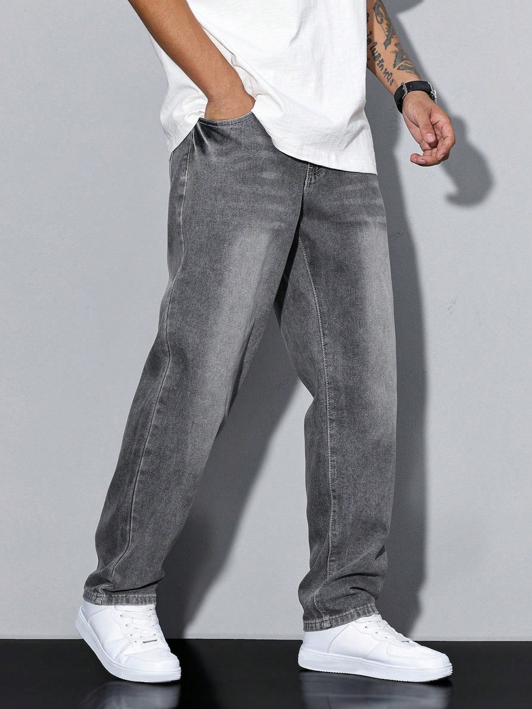 Lune London | Men's jeans Daan in a single color - Versatile casual for all occasions