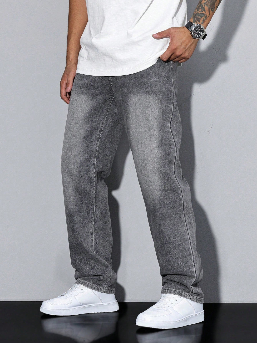 Lune London | Men's jeans Daan in a single color - Versatile casual for all occasions