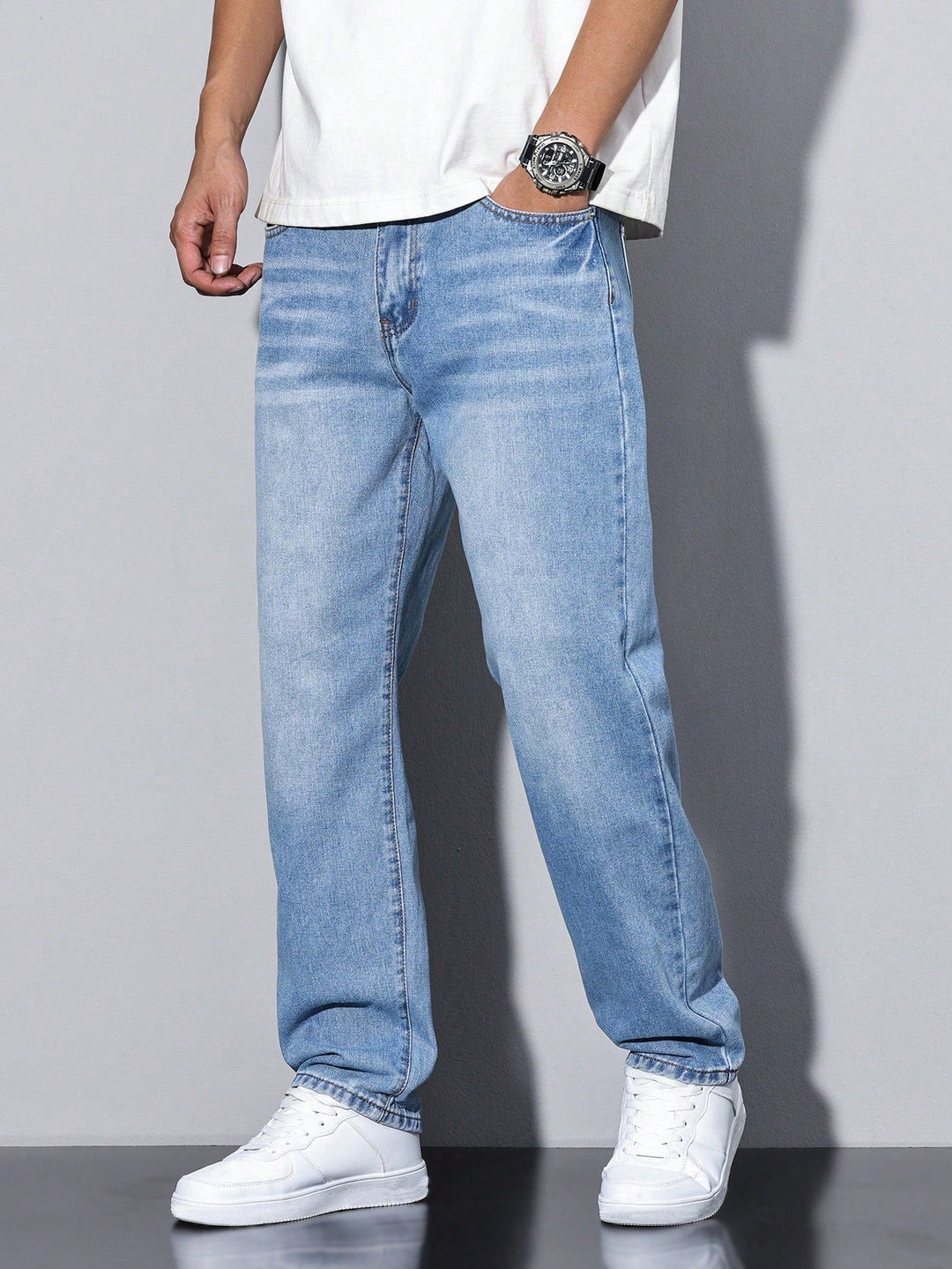Lune London | Men's jeans Daan in a single color - Versatile casual for all occasions