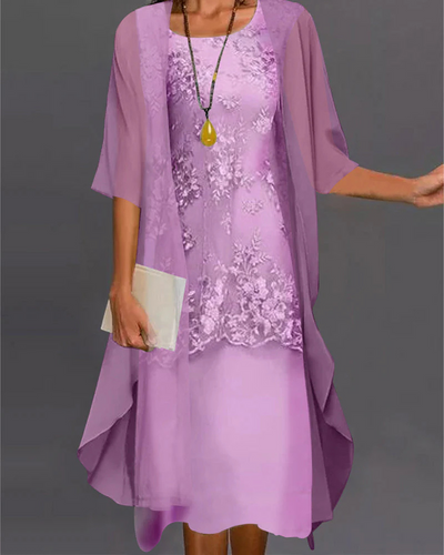 Amarae | Chiffon Dress Festive Midi