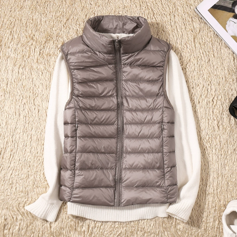 Lune London | Women's Light Quilted Jacket Sleeveless Vest