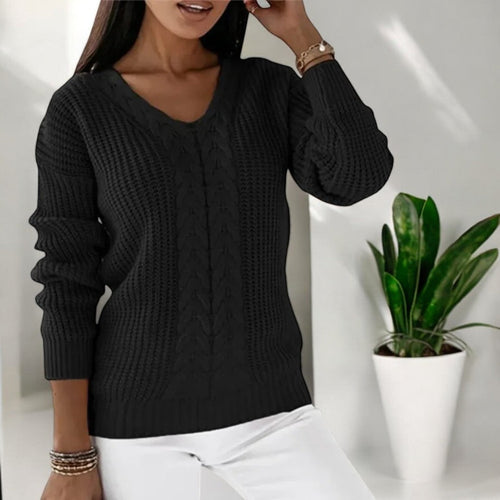 Amarae | Cozy Scandinavian knit sweater for everyday style