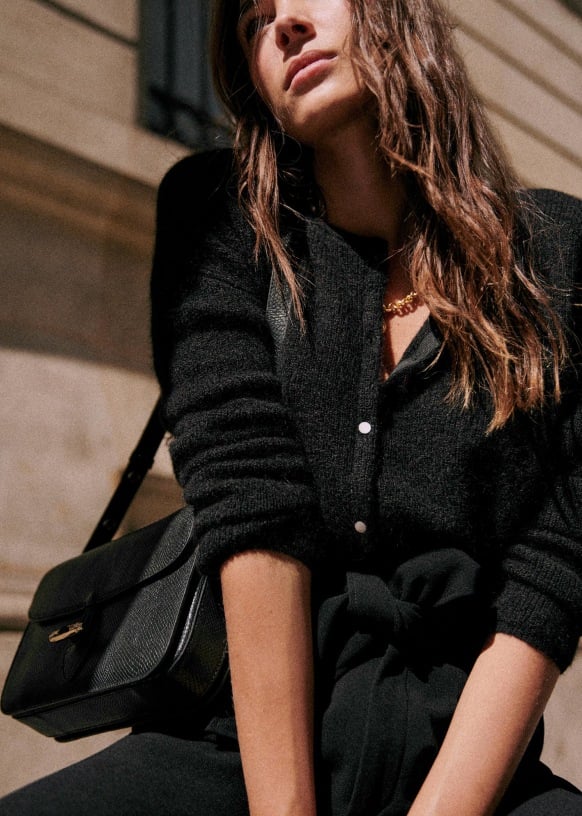 Lune London | Cozy chunky knit cardigan sweater