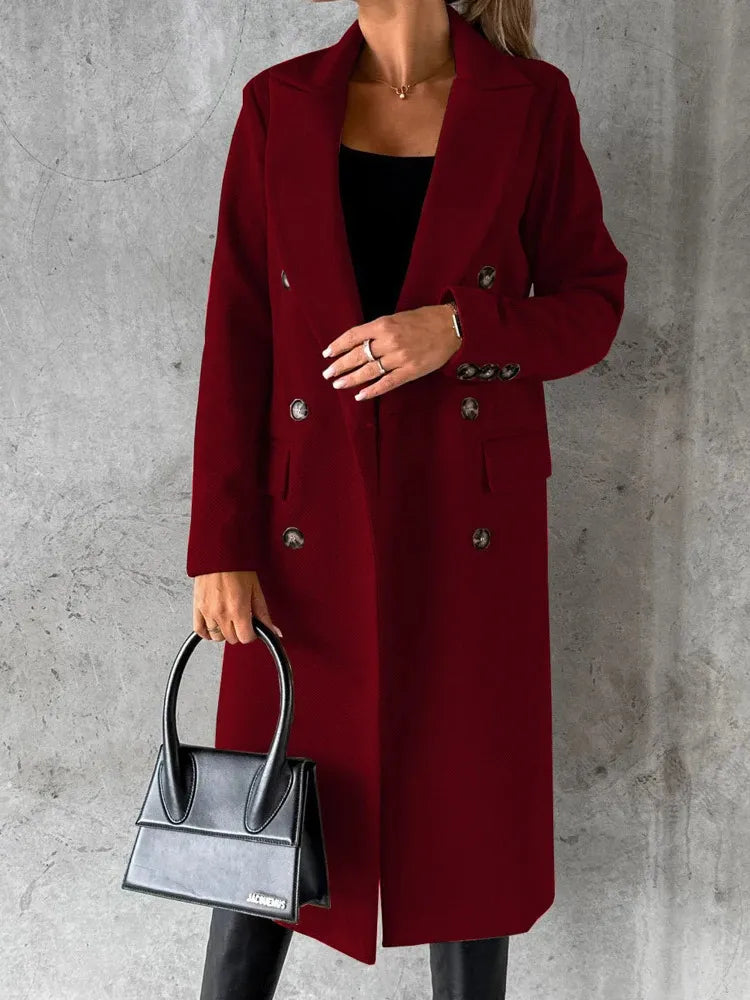 Lune London | Women's Winter Coat with Lapels