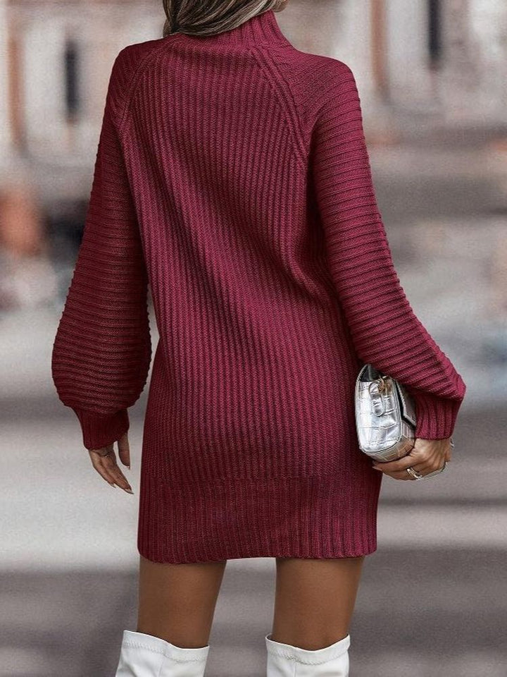 Lune London | Roll neck sweater dress