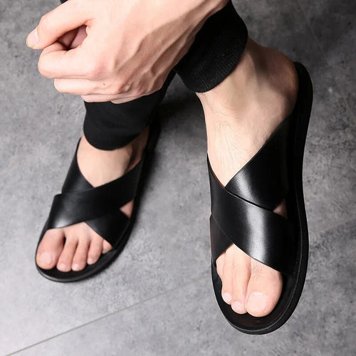 Amarae | Comfortable Non-Slip Leather Sandals