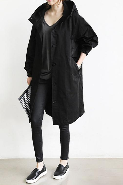 Lune London | Hooded jacket for protection against rain and wind