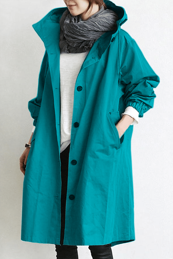 Lune London | Hooded jacket for protection against rain and wind