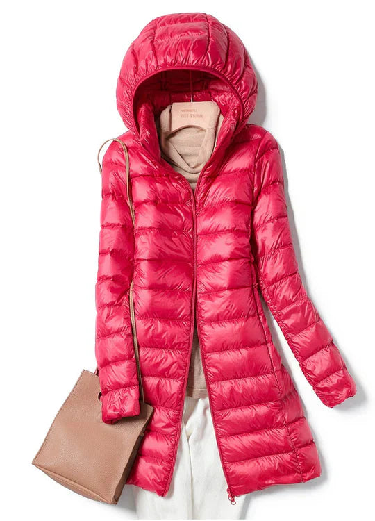 Lune London | ultralight winter jacket with hood