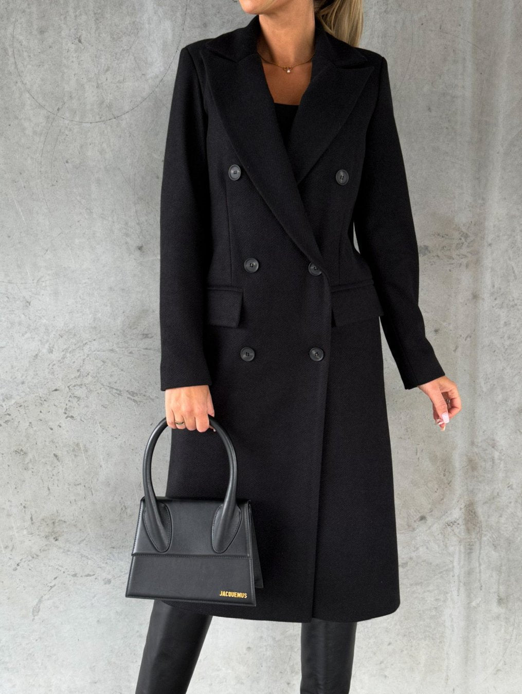 Amarae | Coat - Double-breasted Wool Blend - Classic Cut - Tailored Fit