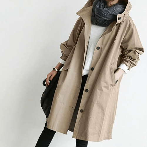 Amarae | Waterproof jacket with hood