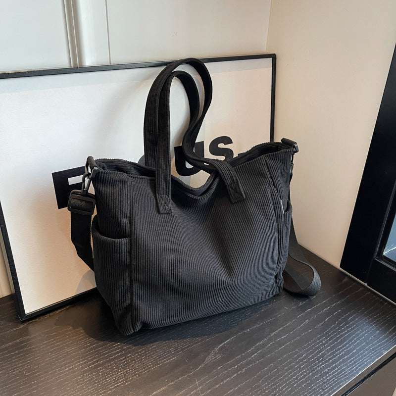 Lune London | Student Tote Cord Bag
