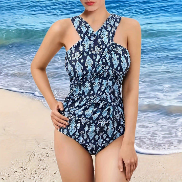 Lune London | Large One-Piece Printed Beach Swimsuit