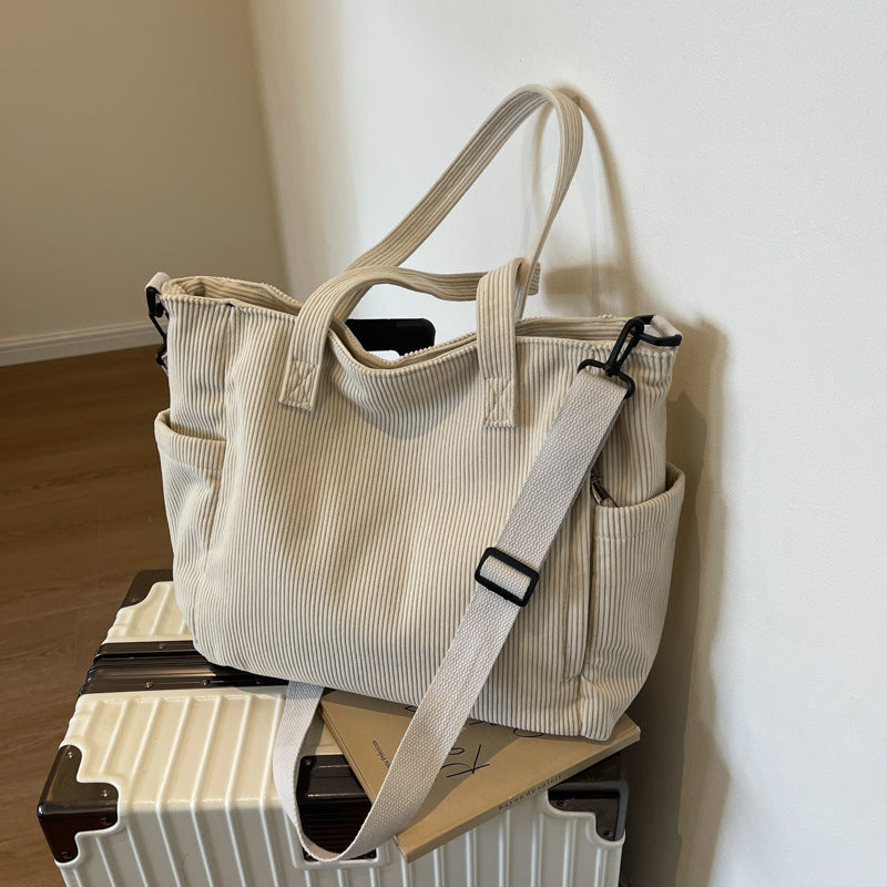 Lune London | Student Tote Cord Bag