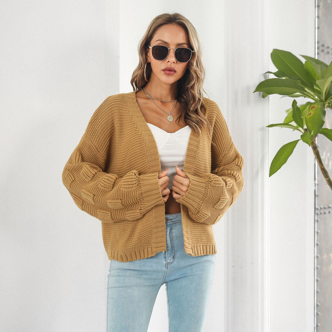 Lune London | Cardigan with Puff Sleeves