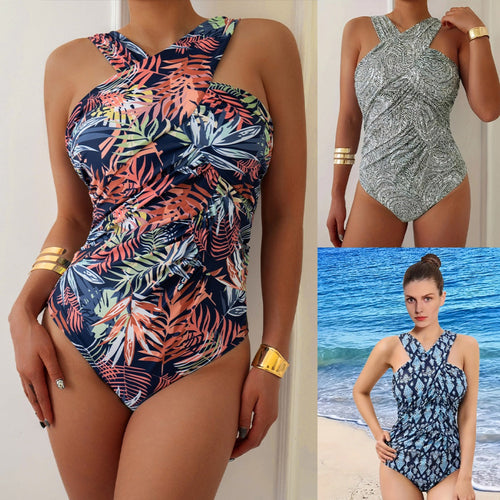 Amarae | Large One-Piece Printed Beach Swimsuit