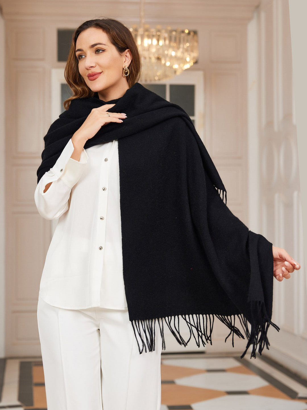 Amarae | Elegant Wool Scarf