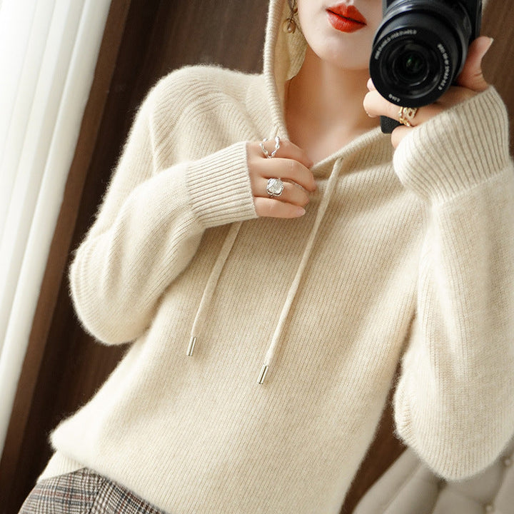 Amarae | Hoodie sweater Soft knit Casual fit