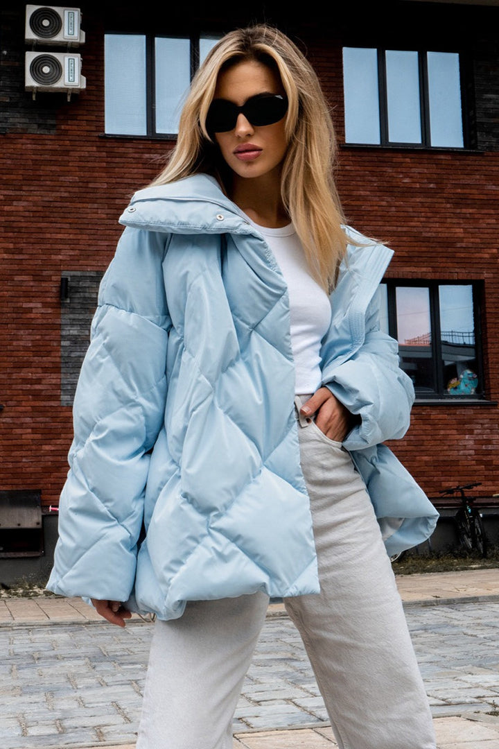 Amarae | Fit quilted cotton jacket
