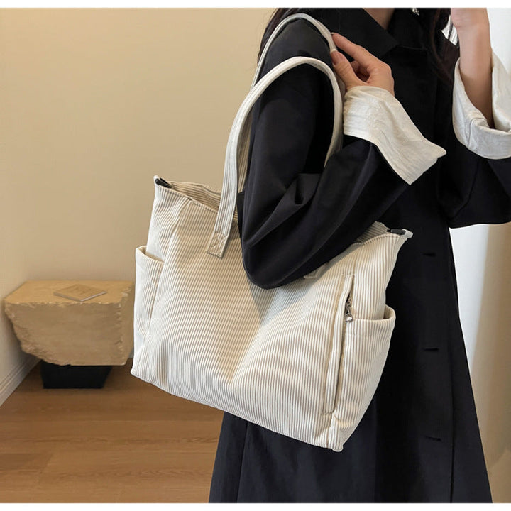 Lune London | Student Tote Cord Bag
