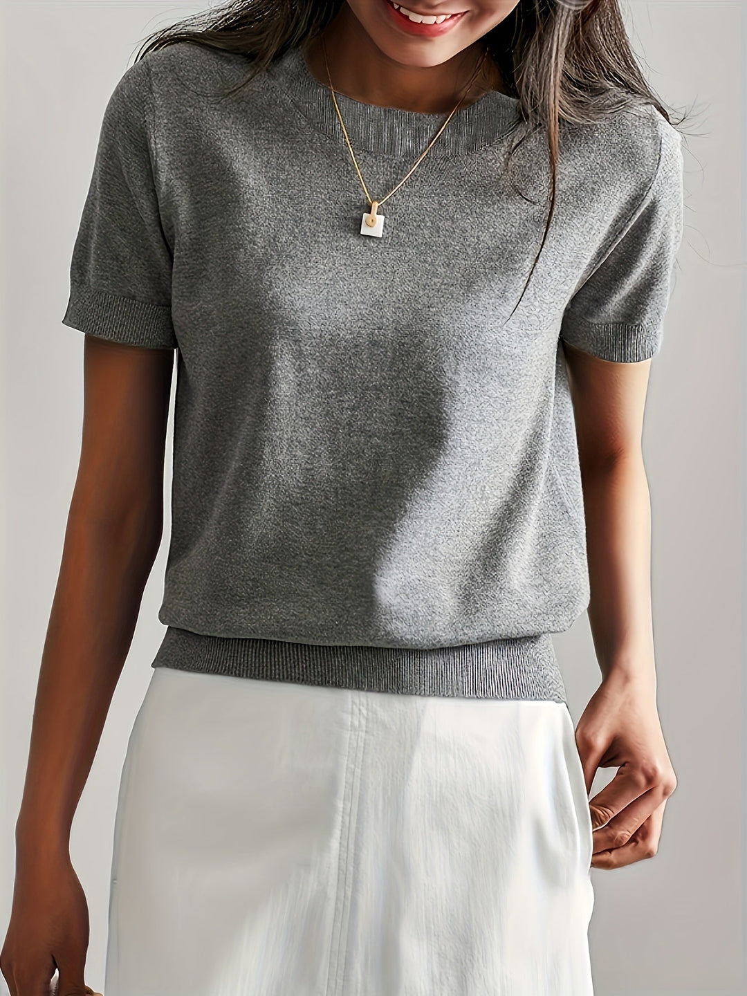 Chic Und Stil | Cashmere Sweater Soft and Breathable Casual and Elegant