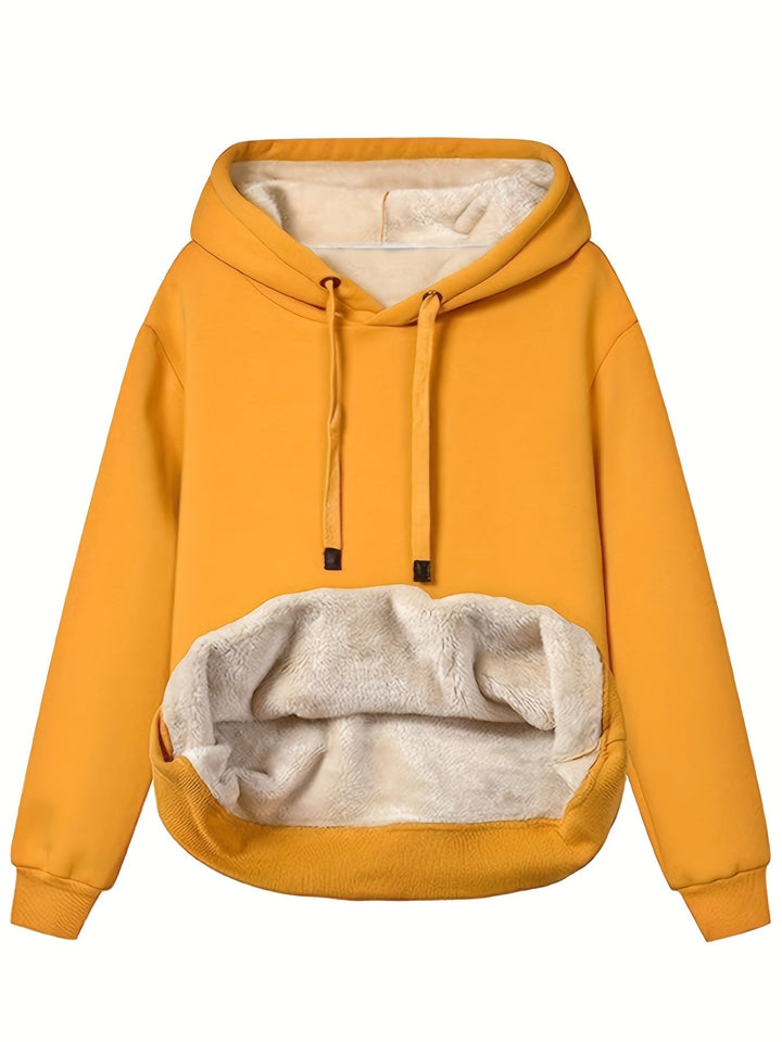 Calliope️ | Comfortable winter warmth with fleece hoodie