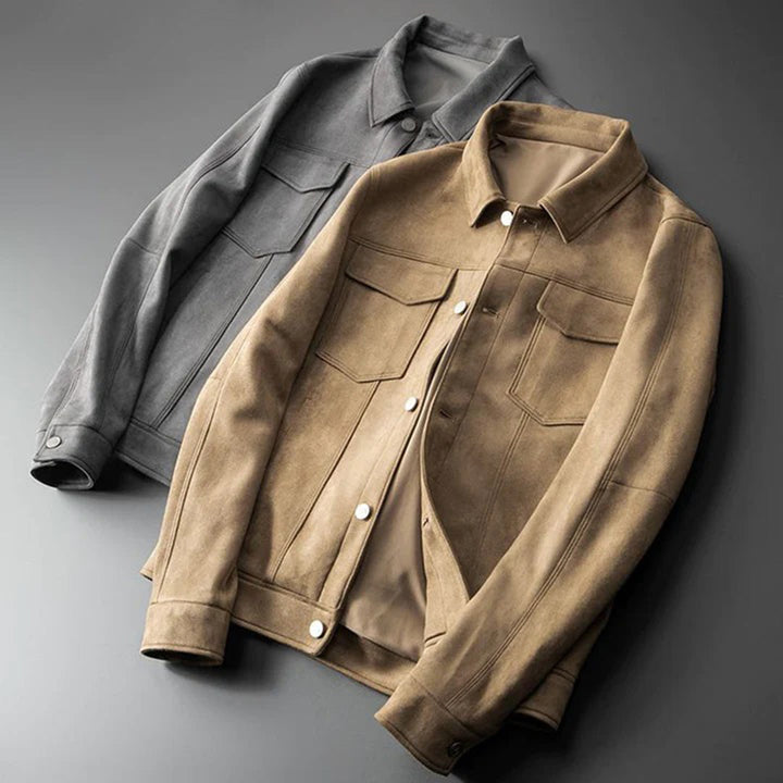 Lune London | Suede Jacket Men - Windproof