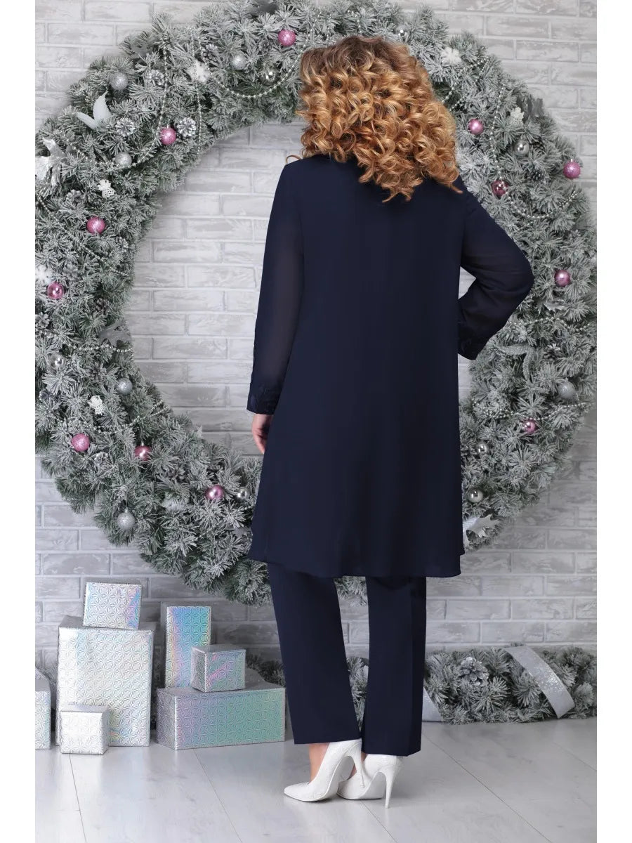 Lune London | 3 Piece Women's Suit Set Plus Size Stylish Comfort for Special Occasions