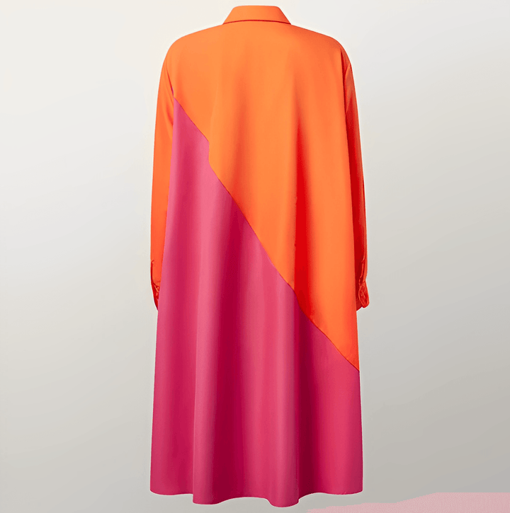 Lune London | Blouse with turned-down collar and three-quarter sleeves