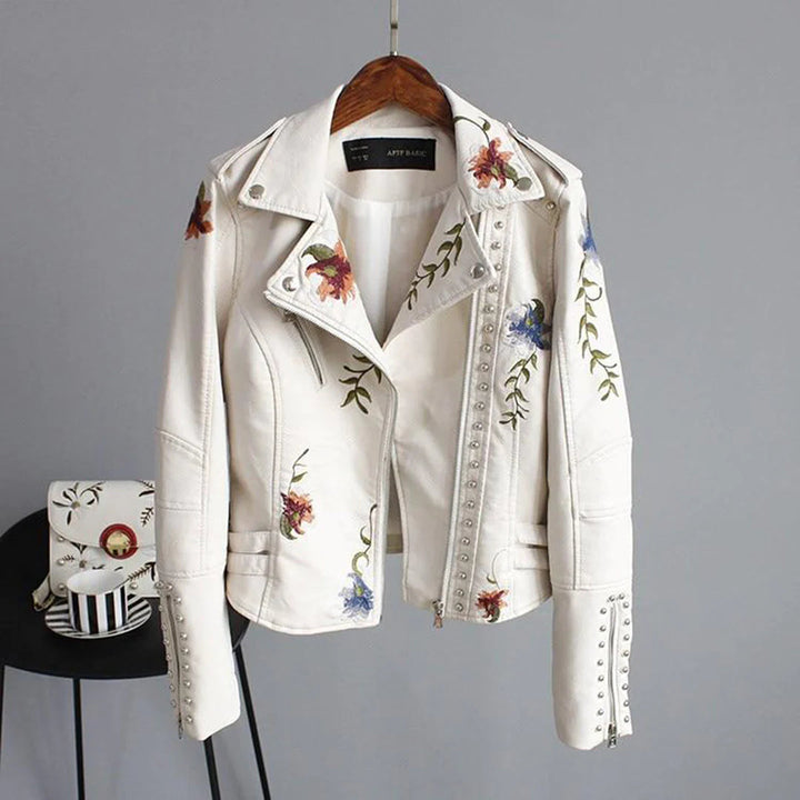 Amarae | Women's jacket with floral pattern