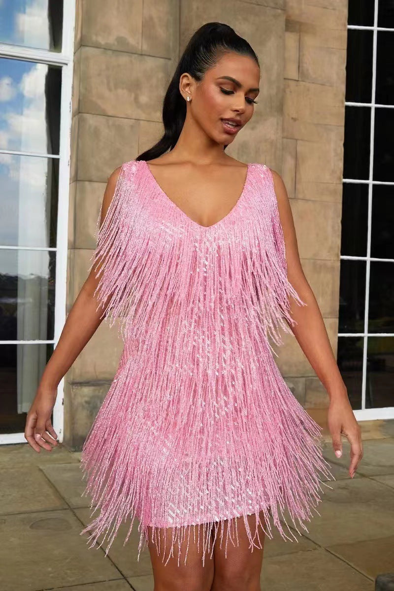 Lune London | Sexy Tassel Party Dress