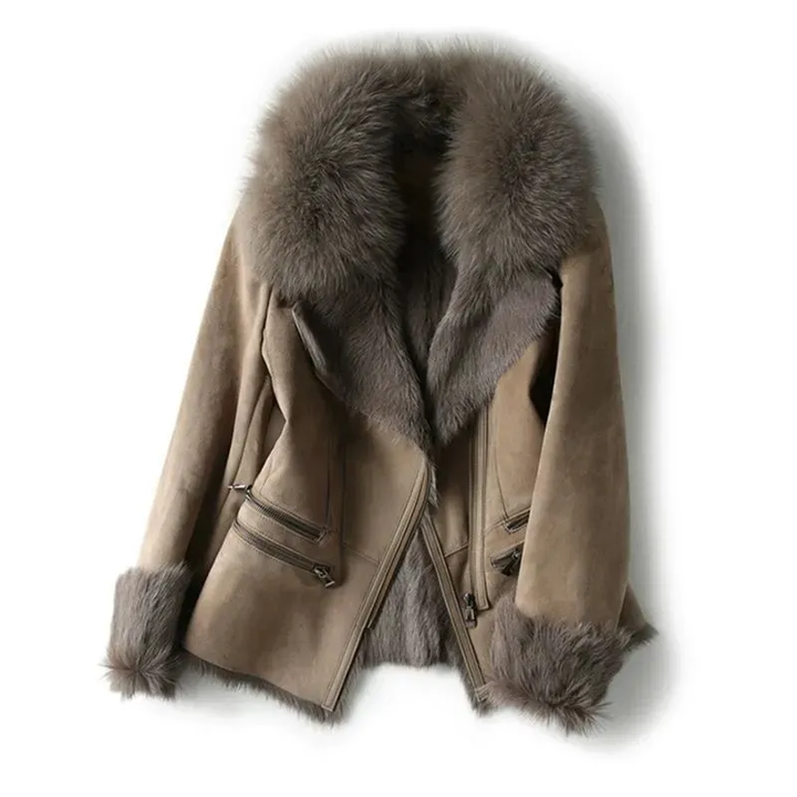 Amarae | Winter Jacket with Elegant Collar for Winter