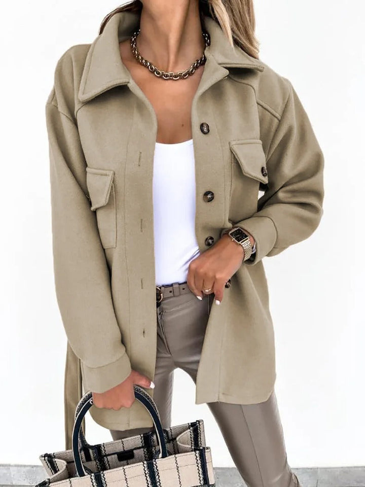 Lune London | Summer jacket Lightweight wool long jacket