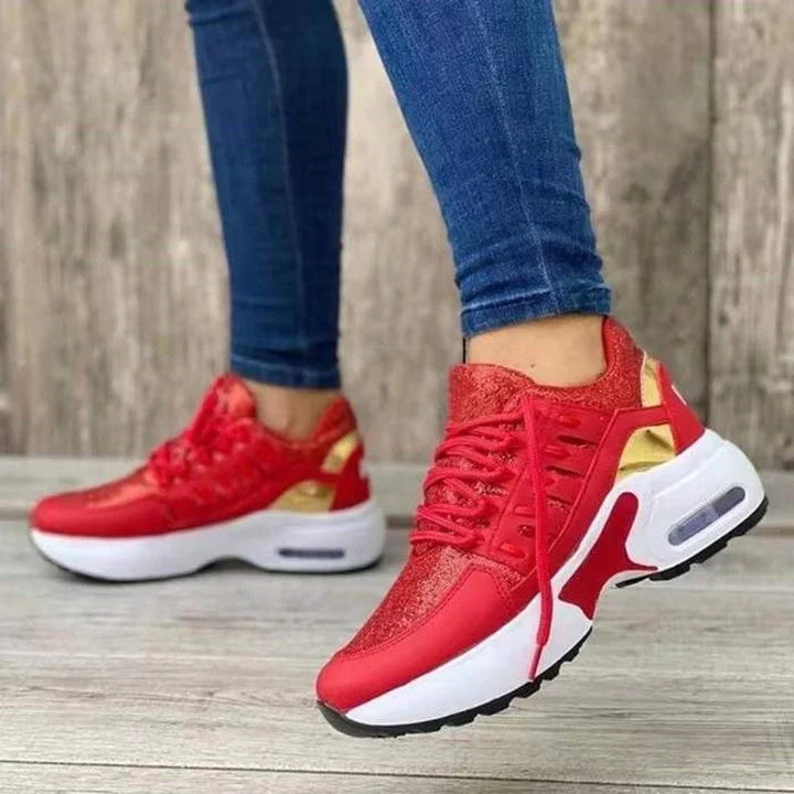 Rot Orthopädische Komfortschuhe