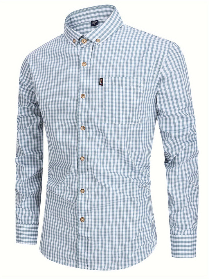 Lune London | Plaid Shirt for Men – Elegant & Versatile
