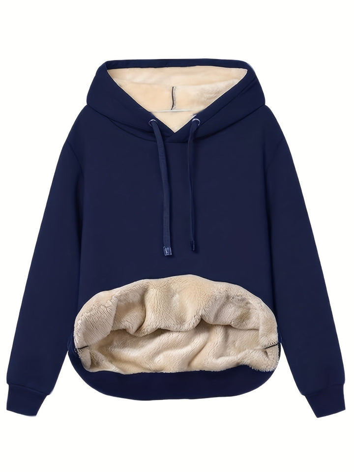 Calliope️ | Comfortable winter warmth with fleece hoodie