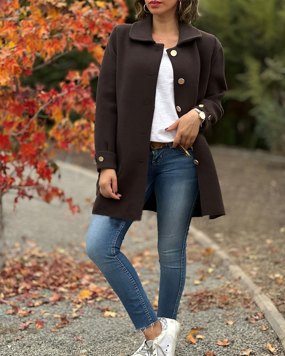 Lune London | Chic, elegant jacket with a stylish side knot detail.