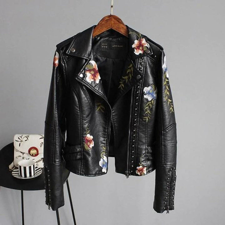 Amarae | Women's jacket with floral pattern