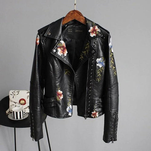 Amarae | Women's jacket with floral pattern