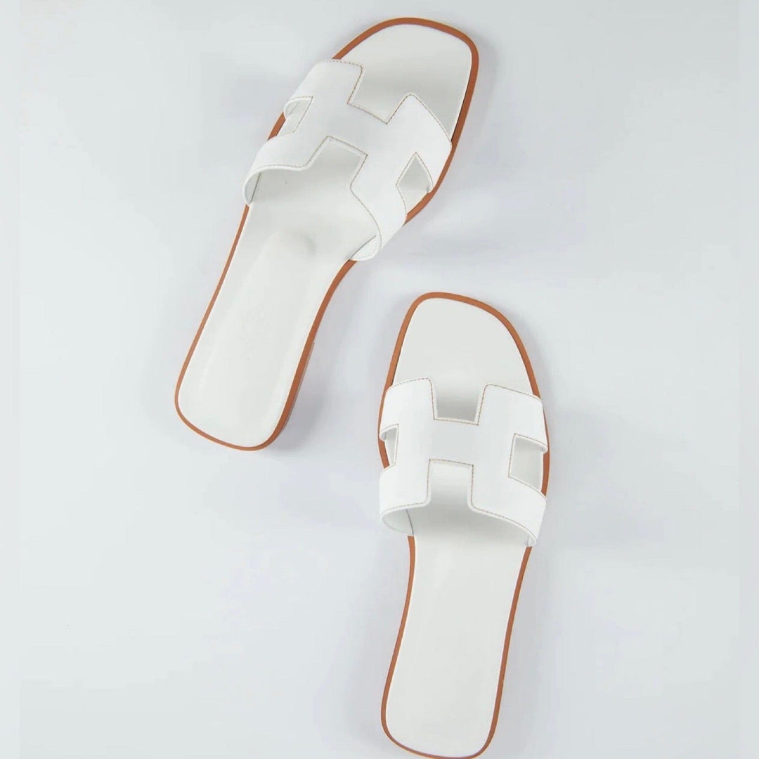 Drune | Luxurious Flat Women's Slippers