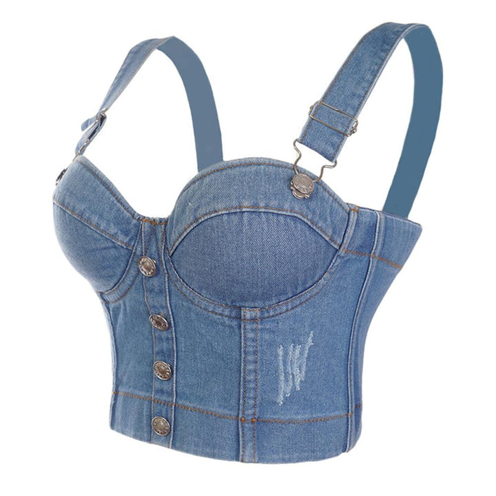 Lune London | Fashion Sexy Jeans Women Short Top