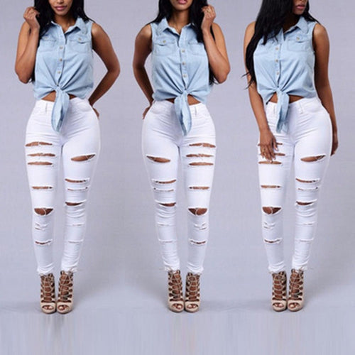 Amarae | Skinny Women's Jeans - High Waist, Casual Pencil Cut