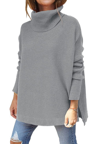 Amarae | Long Sleeve Knitted Tunic Sweater