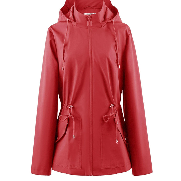 Lune London | Waterproof fitted spring and autumn coat with hood